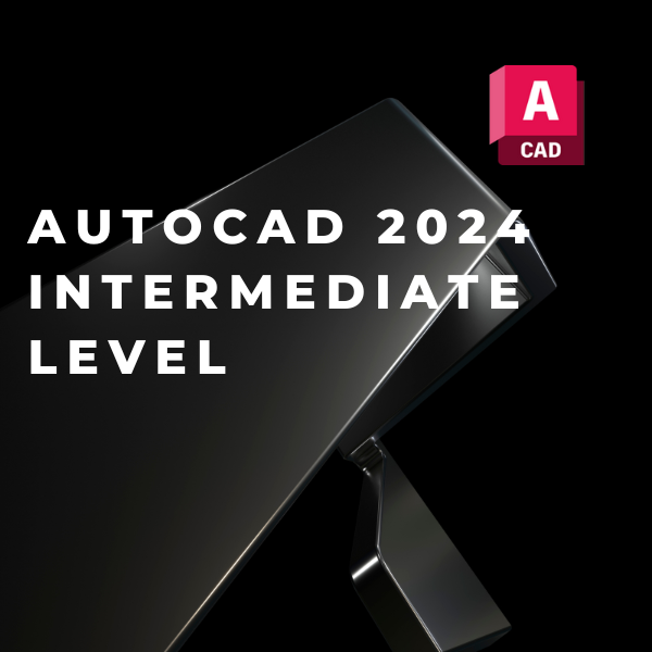 Autodesk AutoCAD 2024 INTERMEDIATE LEVEL